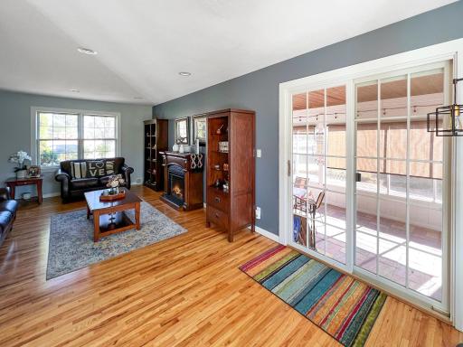 Direct access to the screened porch—perfect for extending your living space during the warmer months.