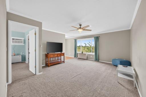 2BR 1BA Main Level Apartment Living Room