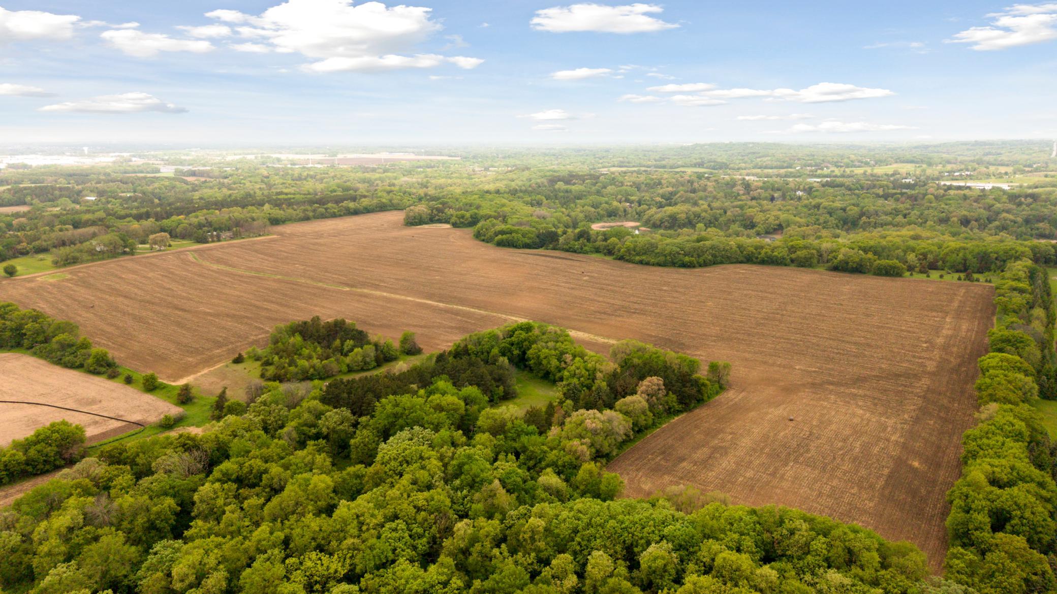 Longview Farm Development - Looking north west over lot 3 & 4