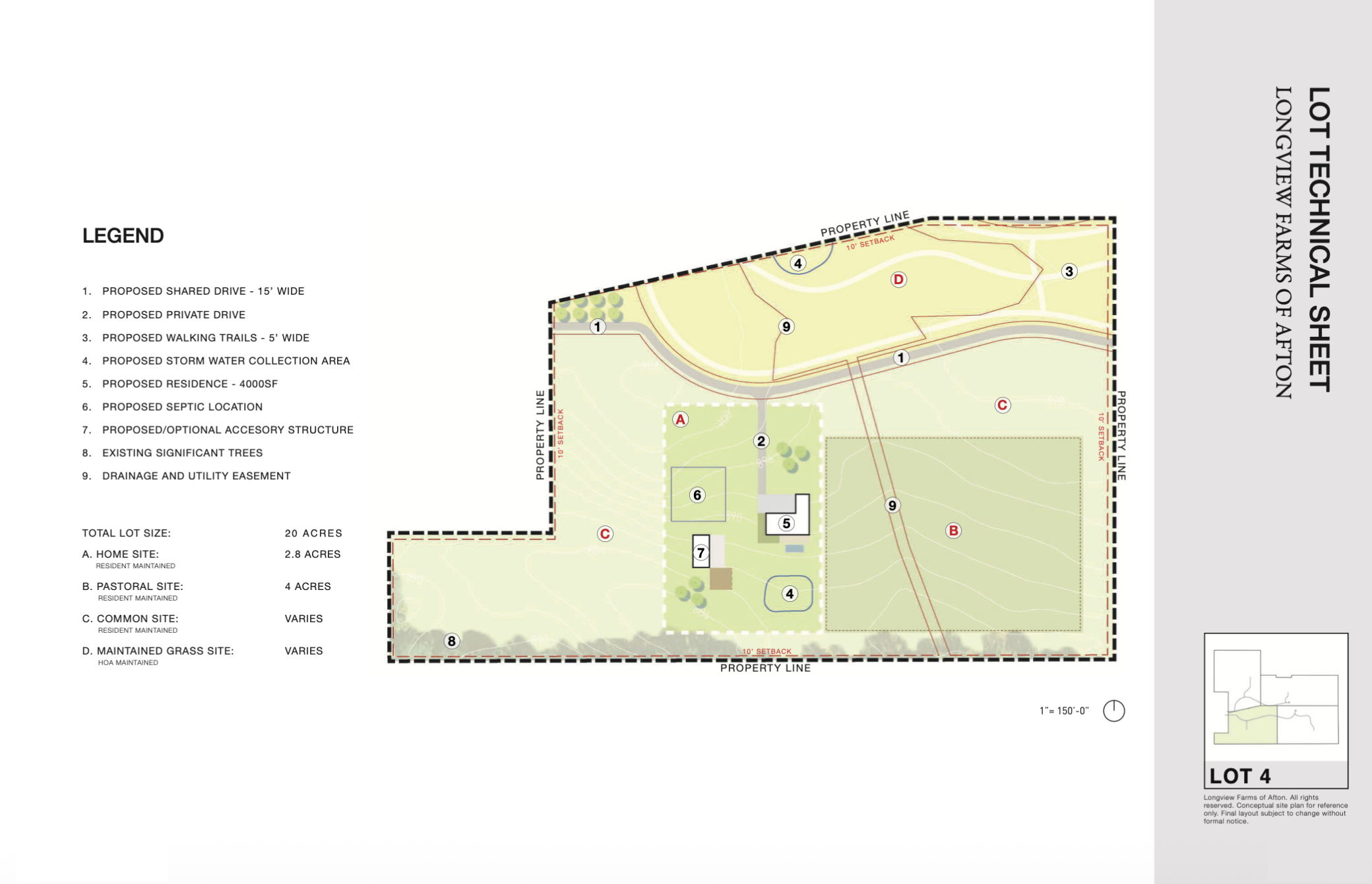 Longview Lot 4 Technical Sheet