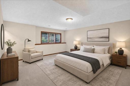 The 4th bedroom located in the lower level is also huge!