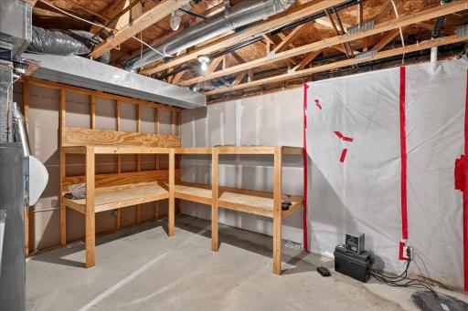 Plenty of storage space in the lower level!