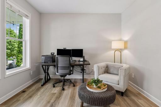 Main level office.