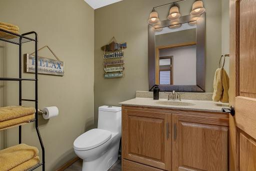 1/2 Bath on Main Floor