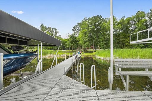 Sand and Gravel Bottom Perfect for Swimming