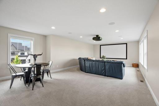 Look at your large upper level bonus room!
