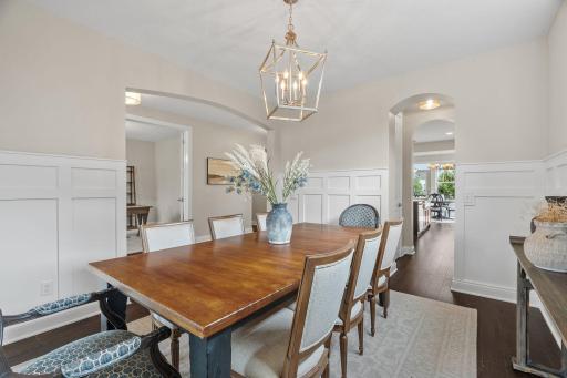 Butlers pantry located off the dining room