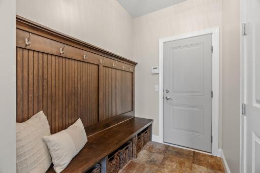 Mudroom with huge closet as well!