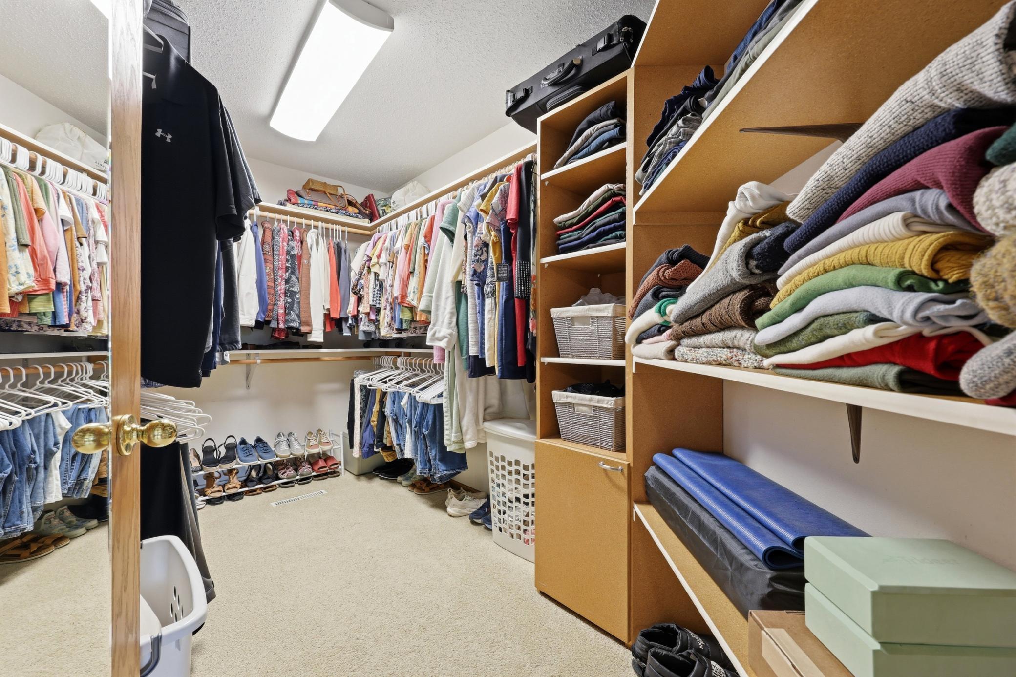 Primary Walk-In Closet