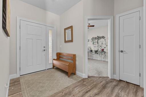 Welcoming Front Entry-New Front Door Just Installed