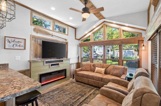 The perfect place to unwind and relax! So much natural sunlight.