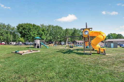 Playground area, a must for all those little ones.