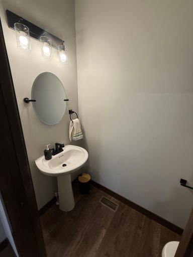 Upstairs- Half Bath