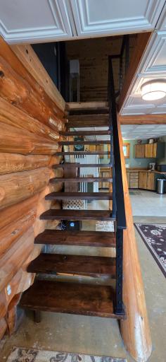Stairs to loft