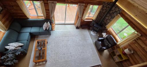 Living room from loft