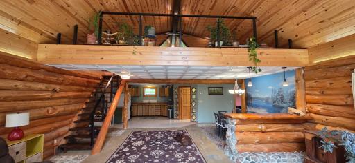 Main level from sliding doors