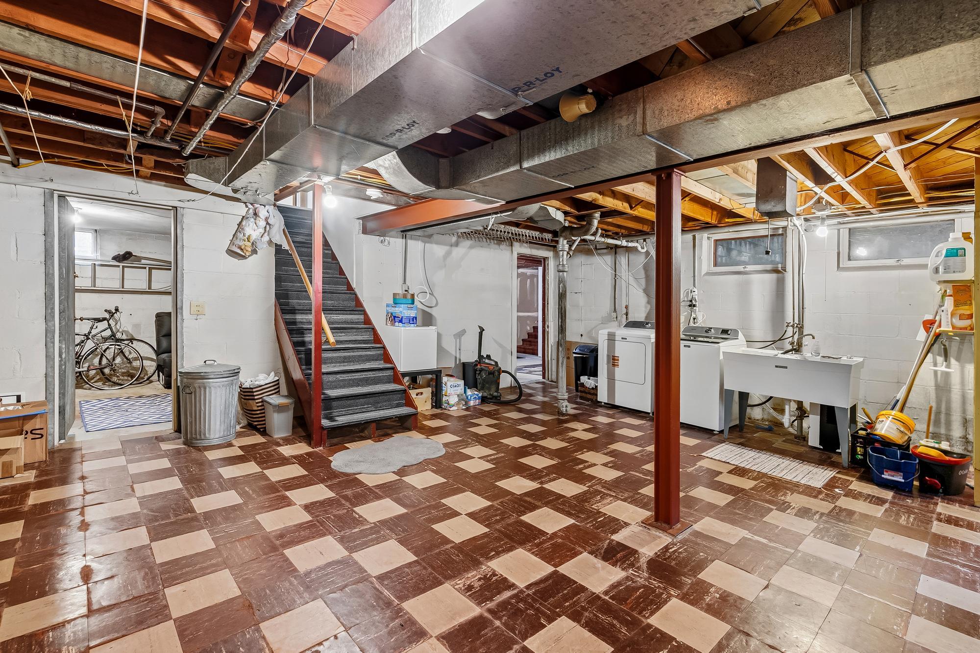 Potential to finish basement with family room and separate laundry
