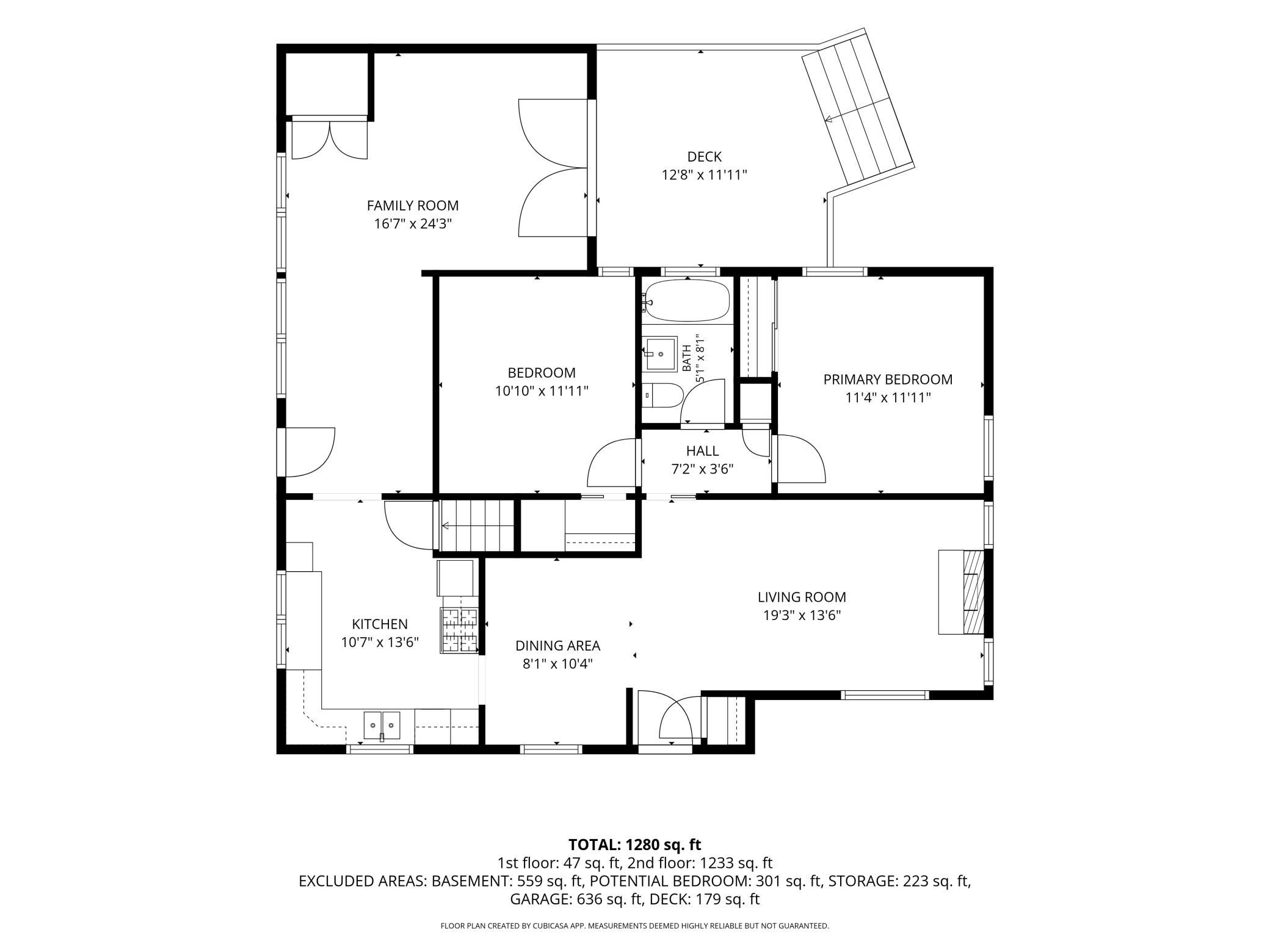 Main Level floor plan