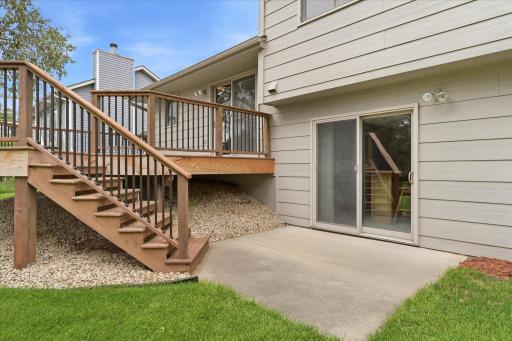 Step outside to the spacious backyard, where the walkout lower level provides direct access from the family room and wet bar to the patio.