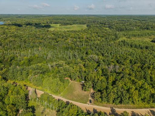 County 144 to Subject Property with Level Area to Park RV/Ice Castle