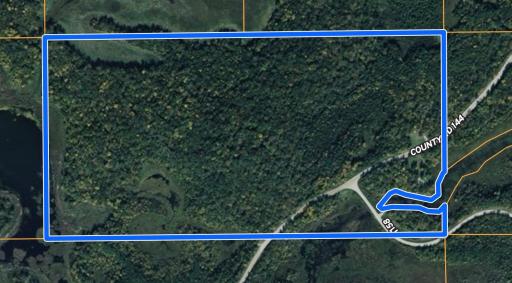 Boundary Map (NOTE: This still shows the 5.02 AC piece that was split - see supplements section)
