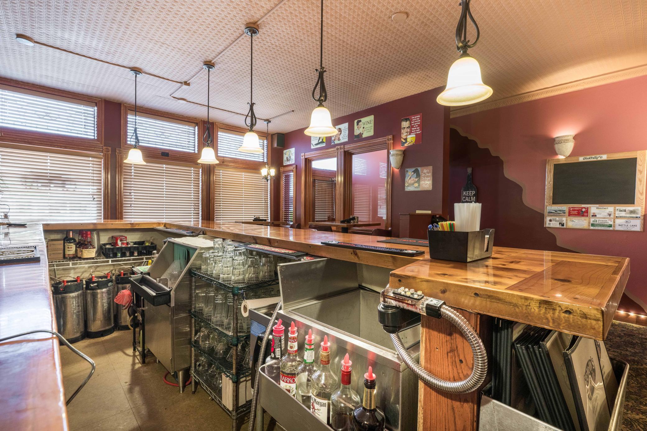 Employee Side Front of Bar