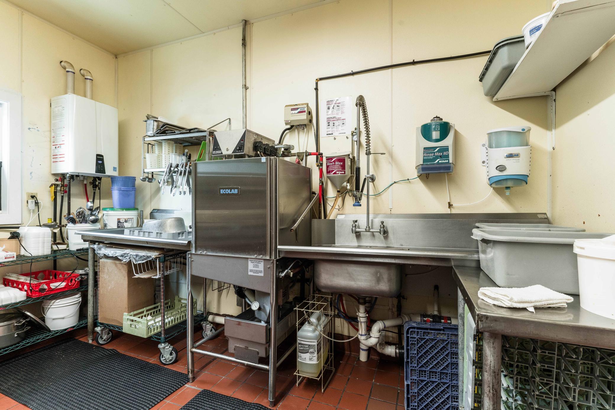 Dishwashing Area