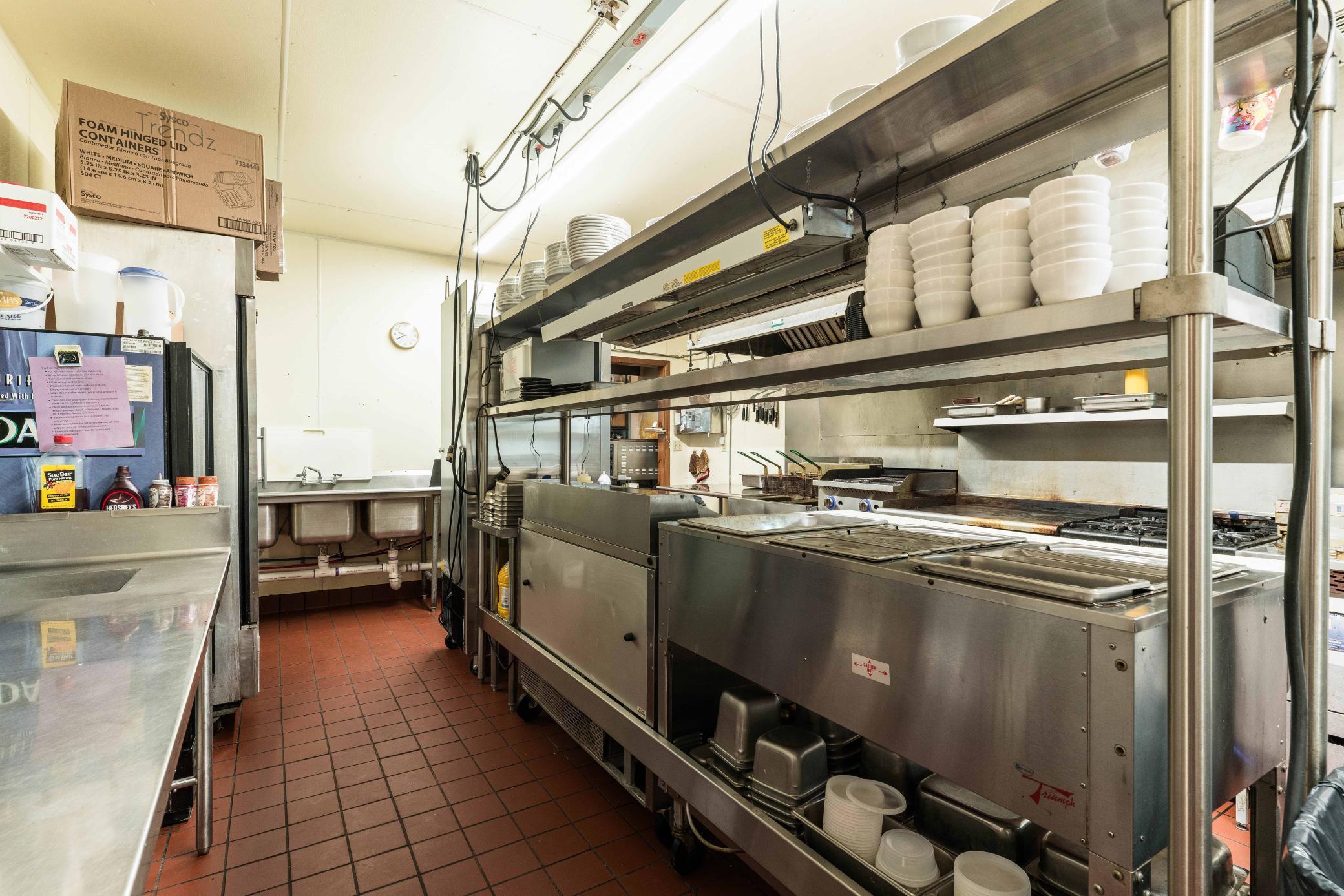 Wait Staff Side of Cook Line