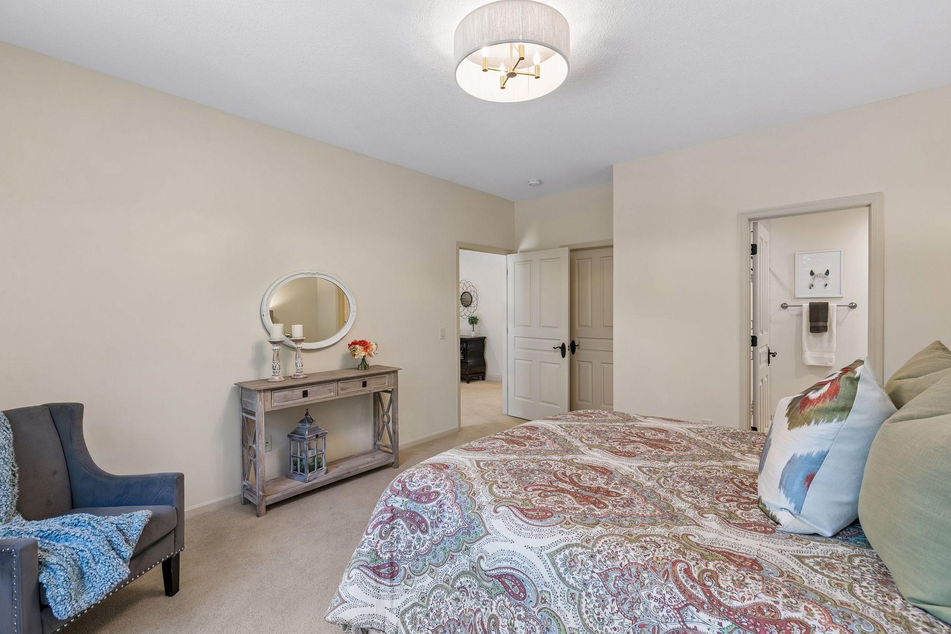 Large walk-in closet