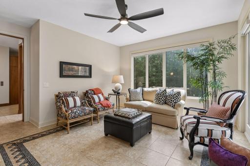 Sunlit Four-Season Porch to enjoy your morning coffee