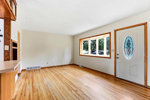 Large Picture Window Fills the Living Room with Natural Light