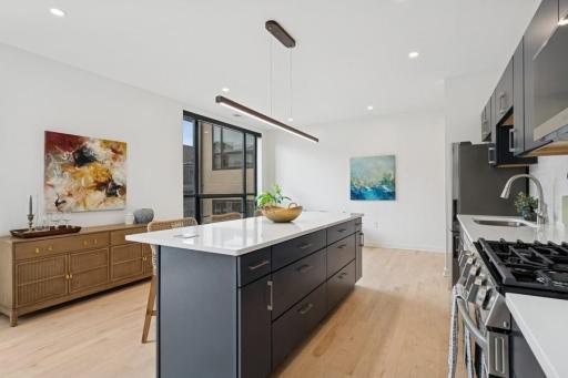 With smart, spacious storage built right into the island, everything you need stays organized and within reach.