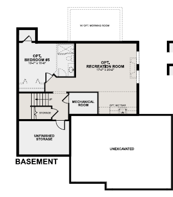 Taylor I - unfinished basement