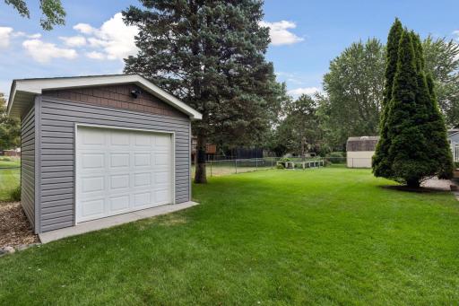 Shed w/ Garage Door Opener