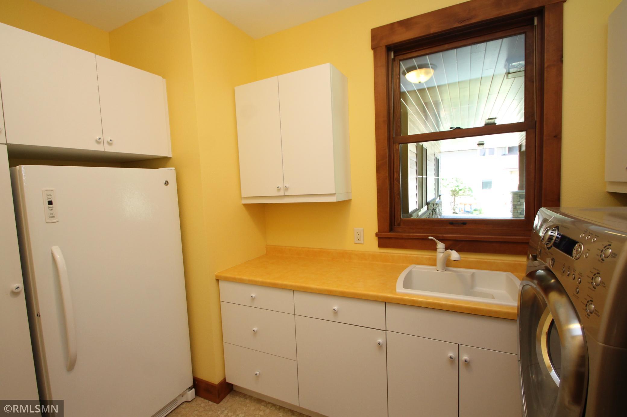 Main floor laundry