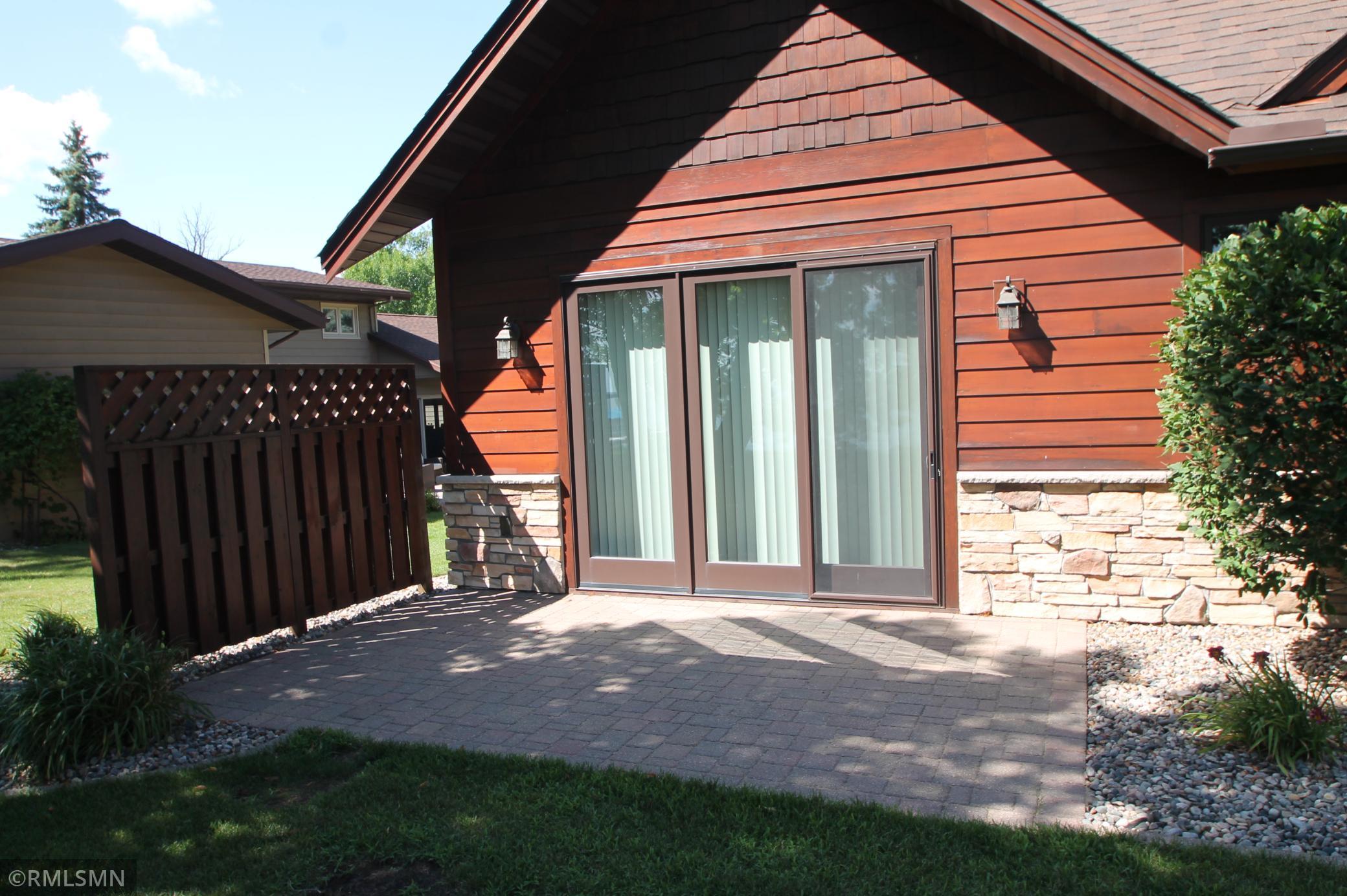 16 x 10 patio off the primary bedroom.