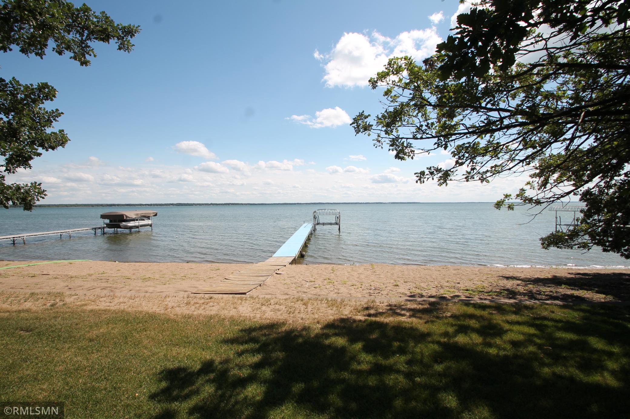 Long views down the lake.