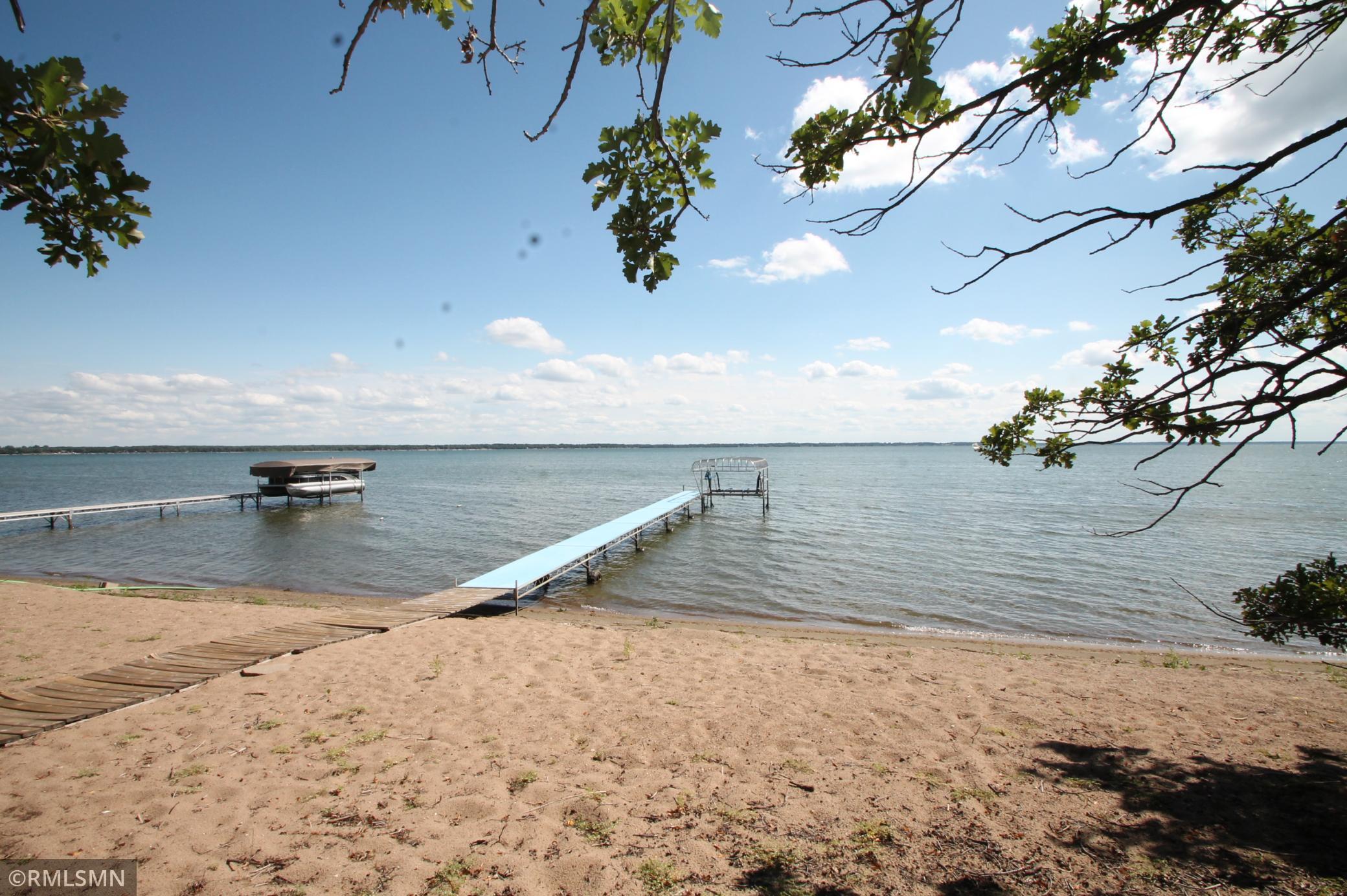 Sandy beach