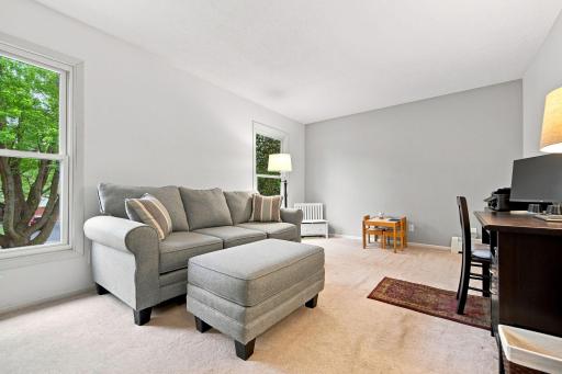 Generously sized upper-level bedroom/flex space