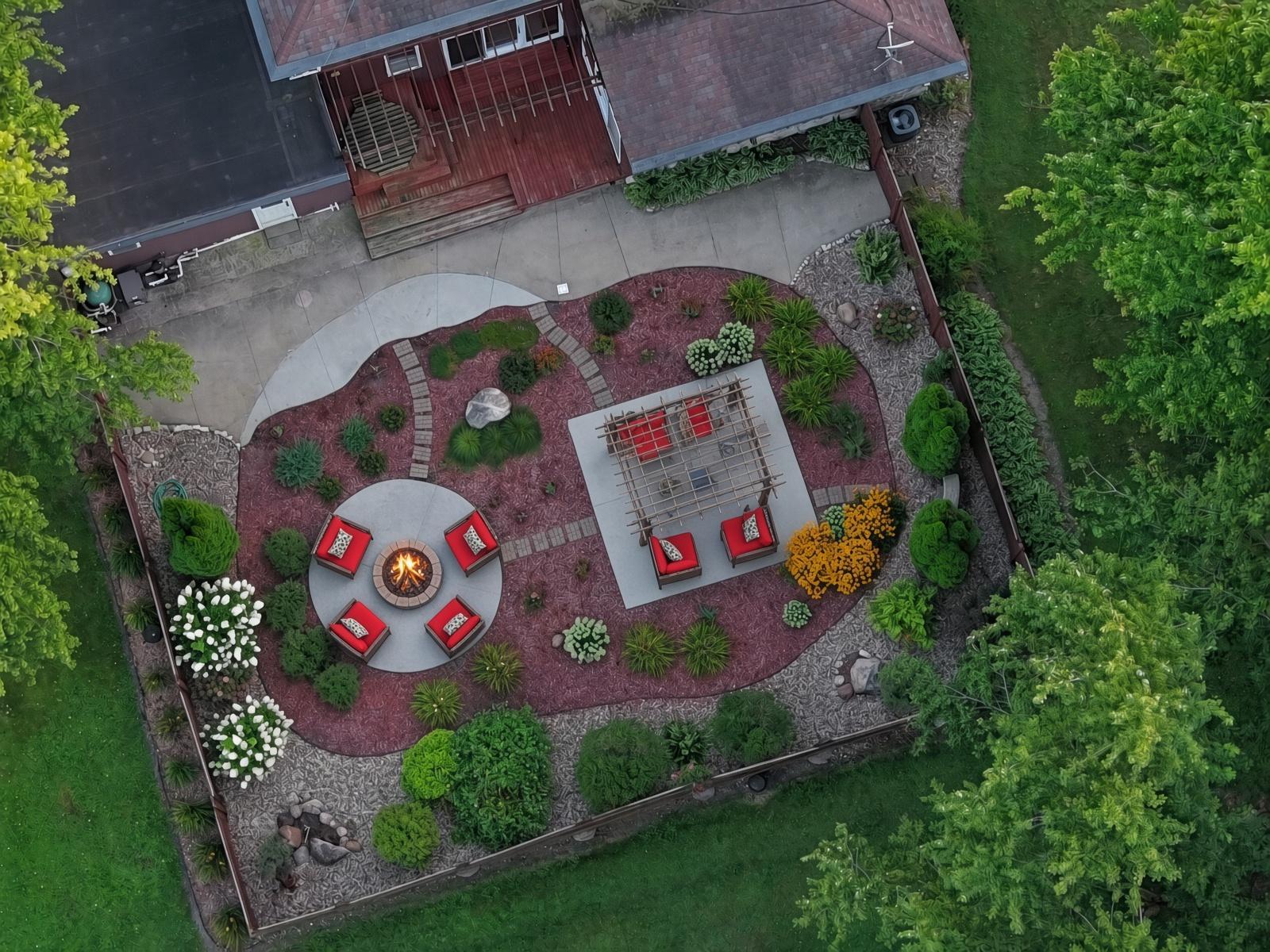 Virtually staged – cushions and fire added for illustration only; not included with the property