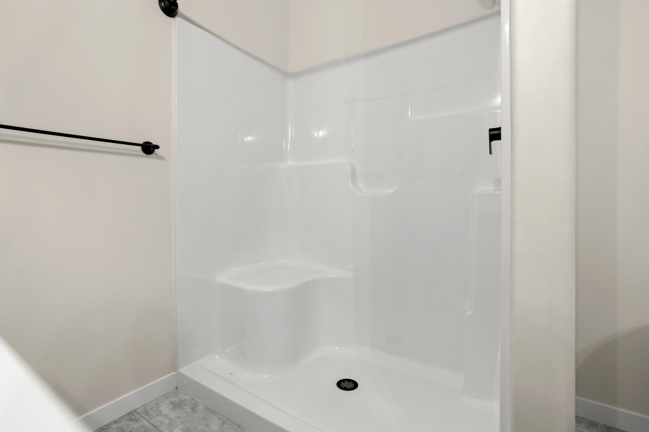 walk in shower