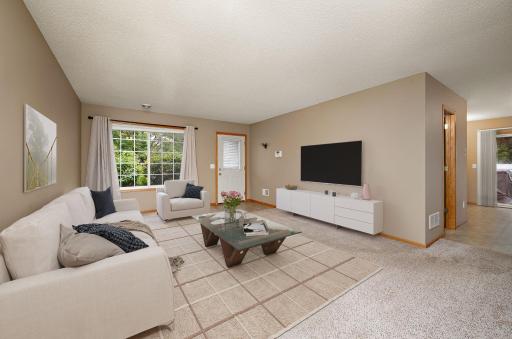 Main Floor Living Room (Virtually Staged)