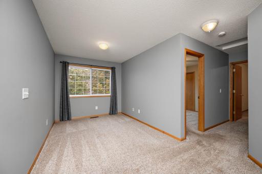 Versatile loft space perfect for a home office, game room or exercise room!