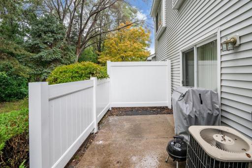 Private patio! What are you waiting for? This is a great opportunity that will not last long!