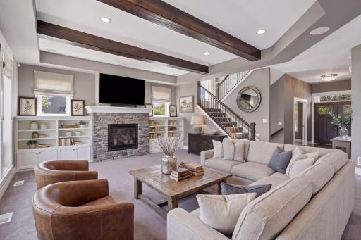 Virtual Staging comes with surround sound, integrated Control4 Home Automation