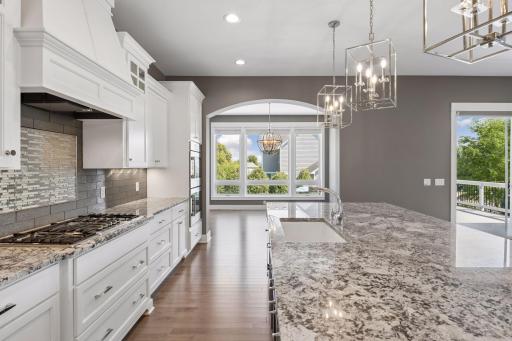 High end appliances, custom millwork, Stand alone fridge and freezer