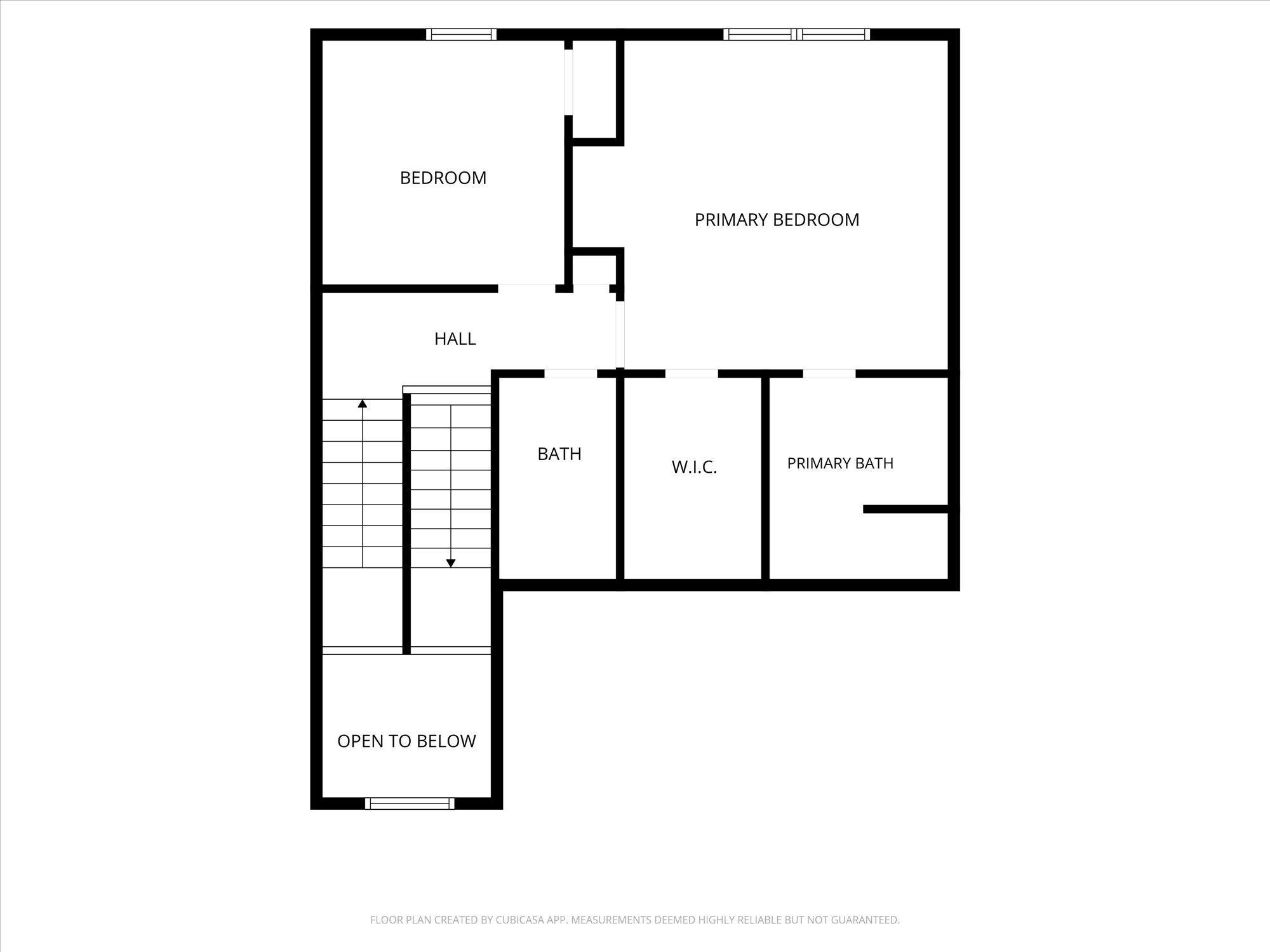 Upper Level Floorplan