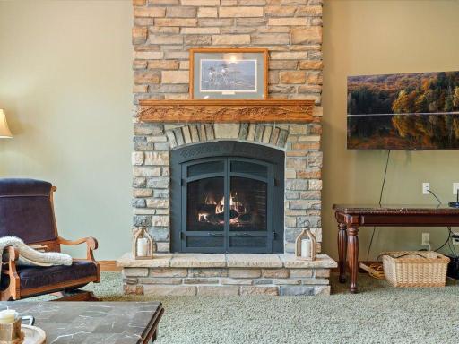 Gas fireplace