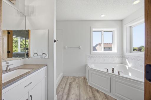 Masterbath - New flooring/vanity