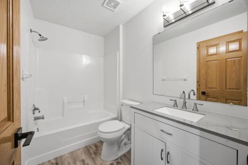 Upstairs bathroom - New flooring/vanity